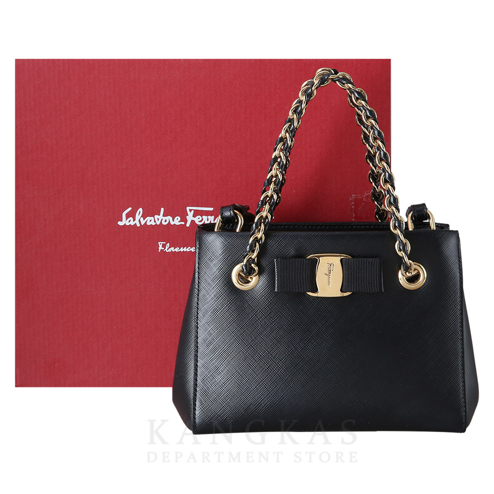FERRAGAMO(USED)페레가모 21G191 멜리케 미니